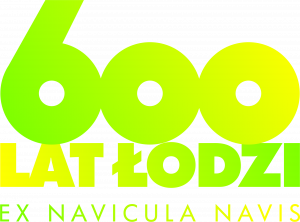 logo 600-lecia Łodzi