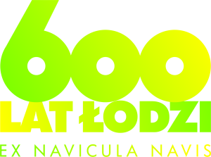 logo 600-lecia Łodzi