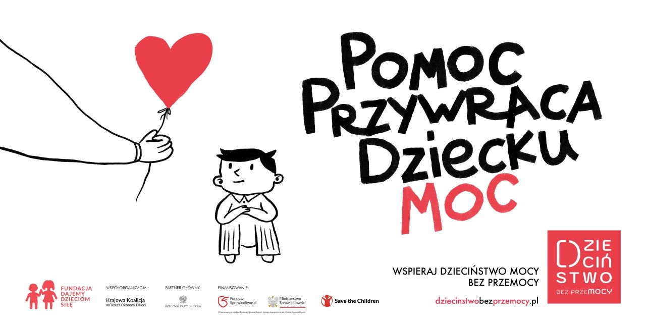 Plakat - Pomoc przywraca dziecku moc