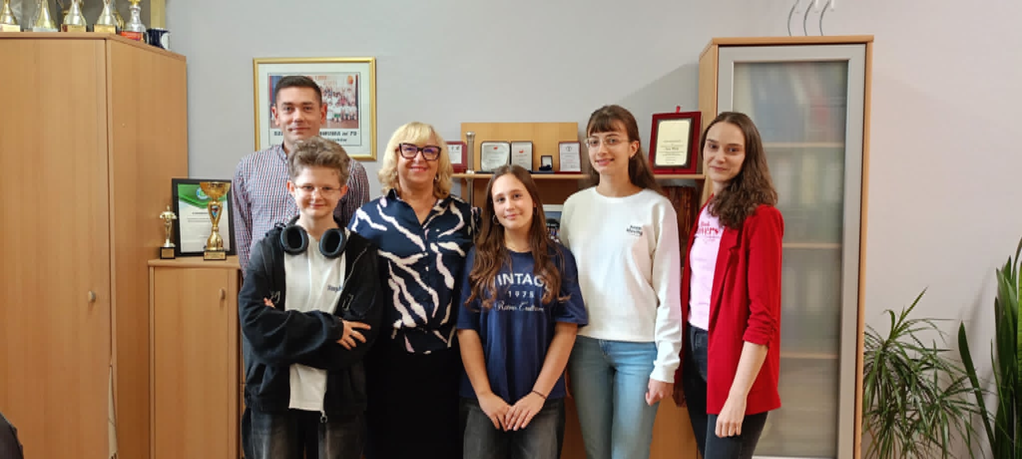 pani dyrektor,opiekunowie SU oraz przedstawiciele SU