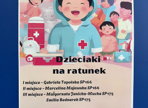 Wyniki konkursu międzyszkolnego „Dzieciaki na ratunek!”