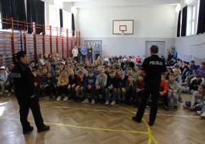 zajęcia z policjantami