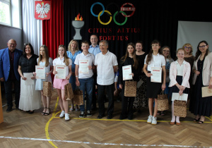 Uczestnicy Konkursu Wiedzy o Olimpiadach i Olimpijczykach