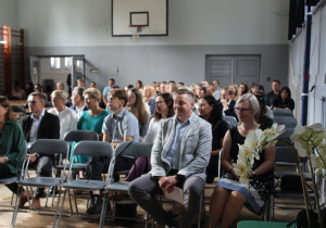 kadra pedagogiczna podczas rozpoczęcia roku