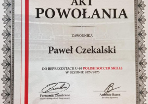 Akt powołania Pawła