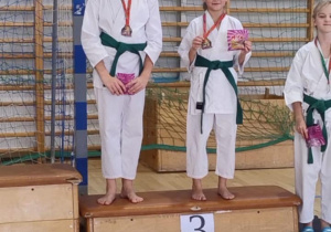 Natalia na podium