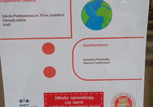 plakat Światowego Dnia Tablicznki Mnożenia